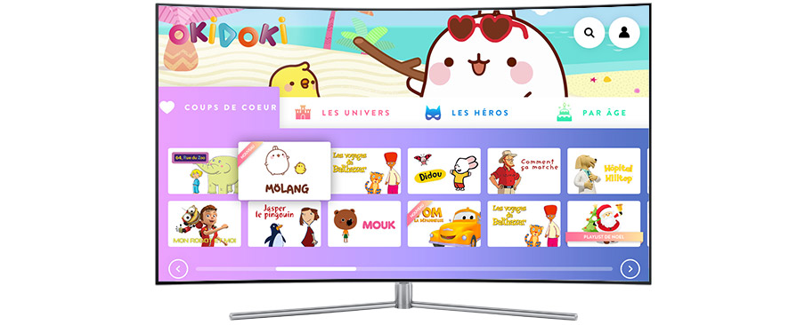 Okidoki Svod Kids Video Platform On Samsung Smart Tv Kinow